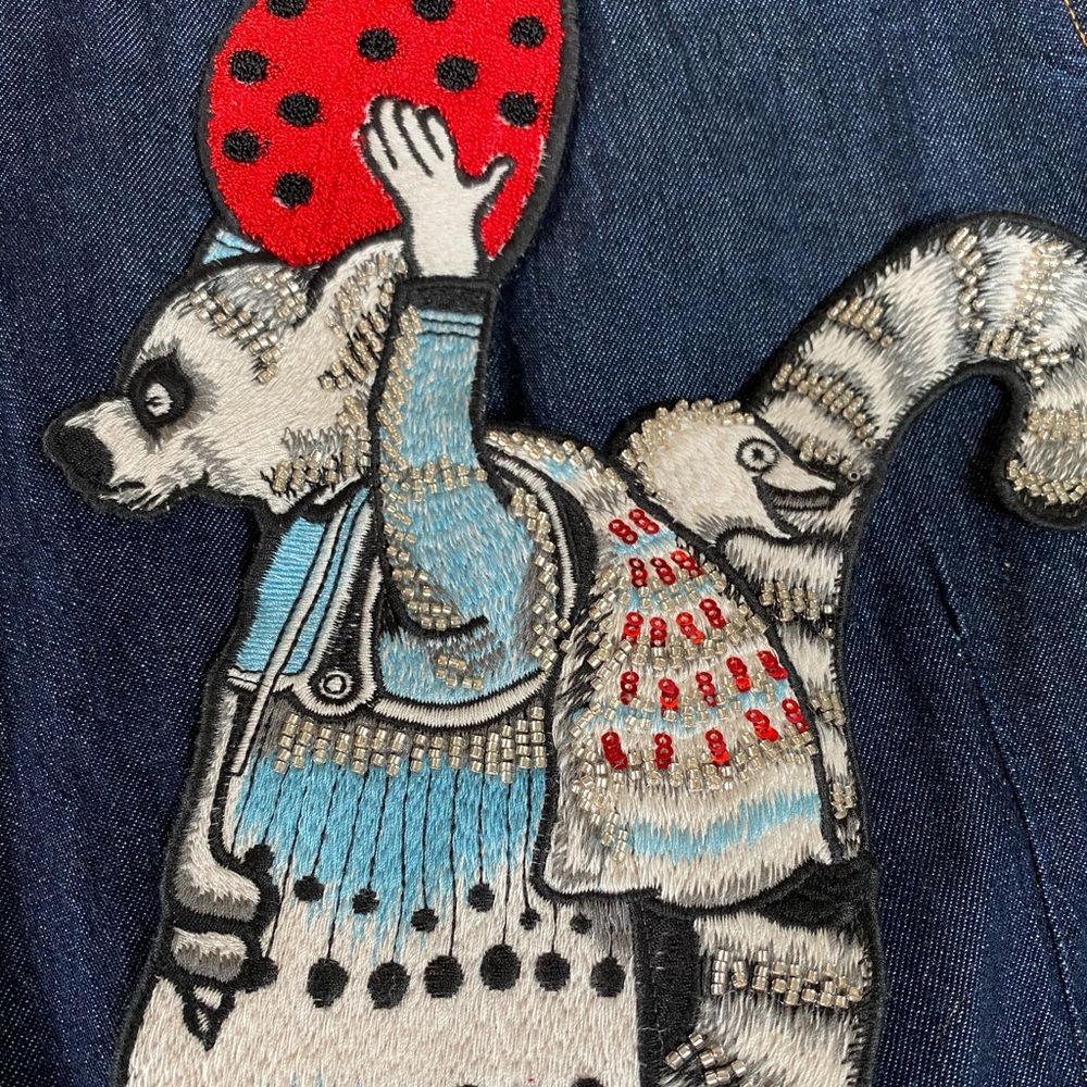 COPY - Patch. Sew on 14” patch. So unique. NEW. Winter wonderland ❤️